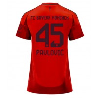 Zenski Nogometni Dres Bayern Munich Aleksandar Pavlovic #45 Domaci 2024-25 Kratak Rukav